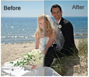 Wedding Photo Enhancement using Photoshop