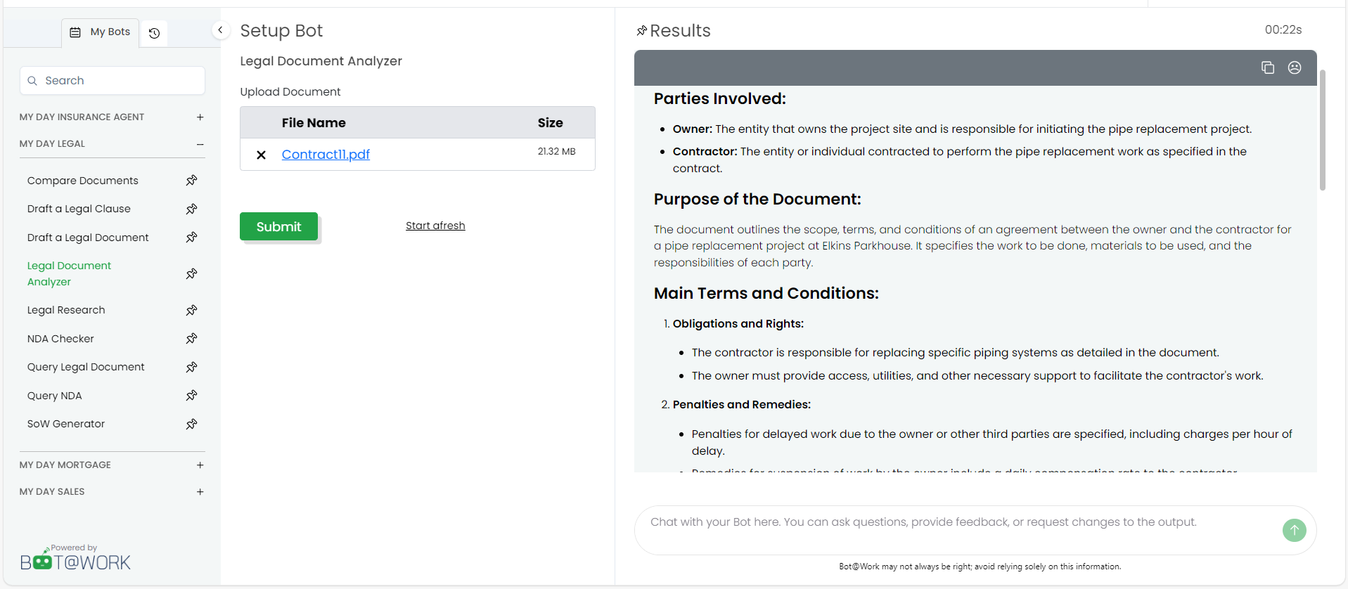 Legal Document Analyzer